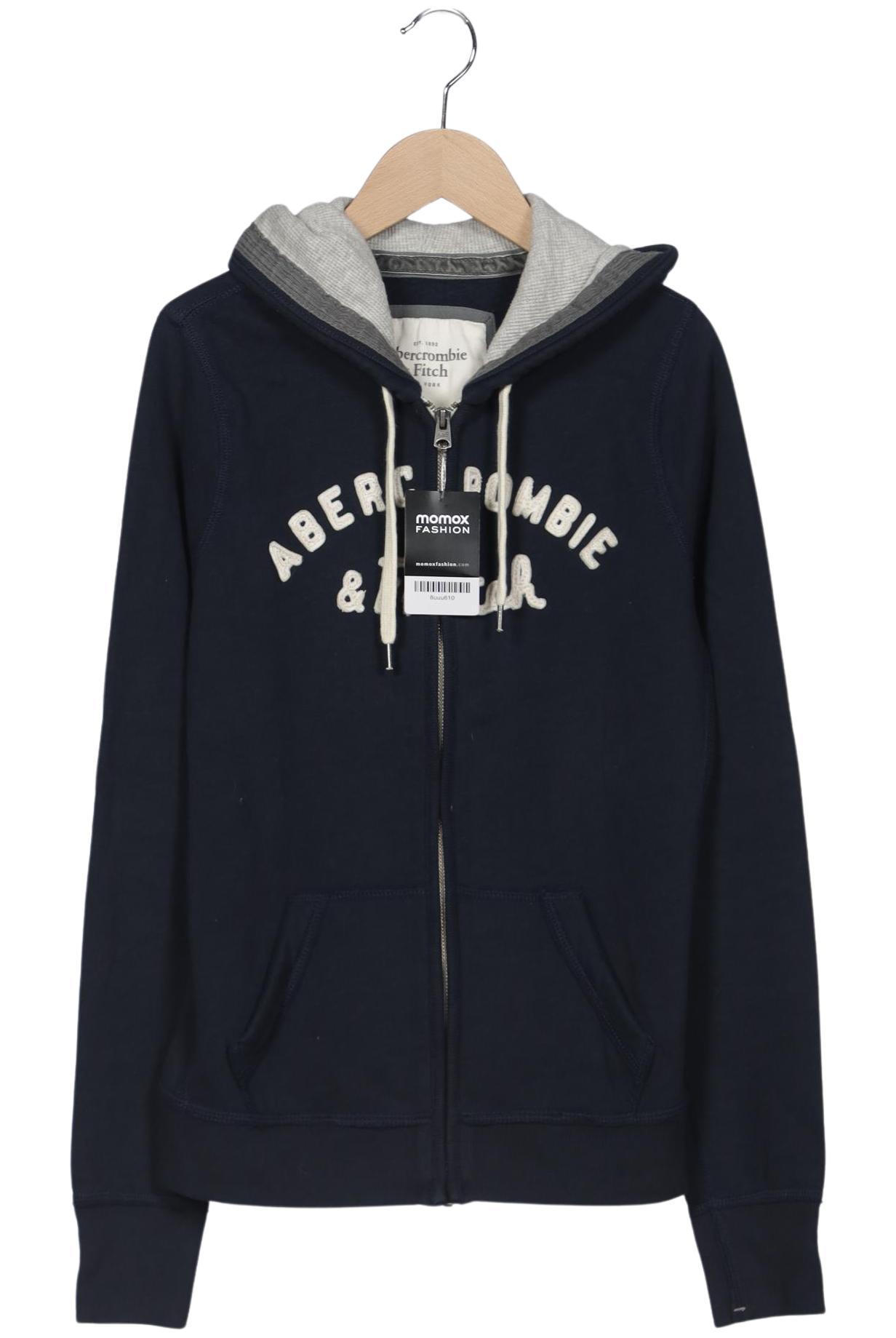 

Abercrombie & Fitch Damen Kapuzenpullover, marineblau, Gr. 42