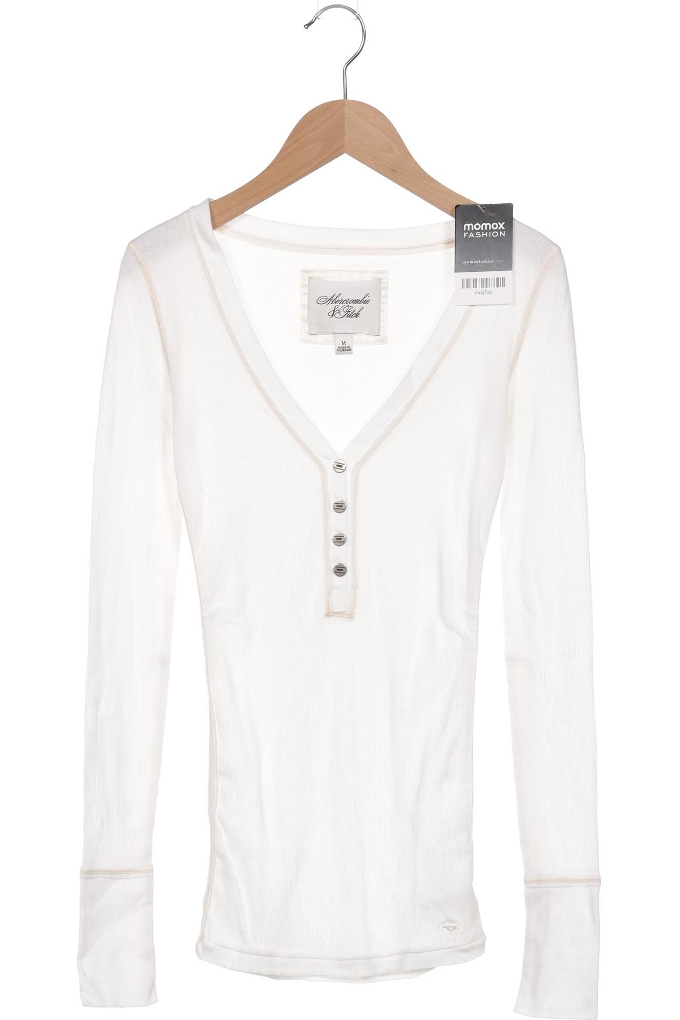 

Abercrombie & Fitch Damen Pullover, weiß, Gr. 38