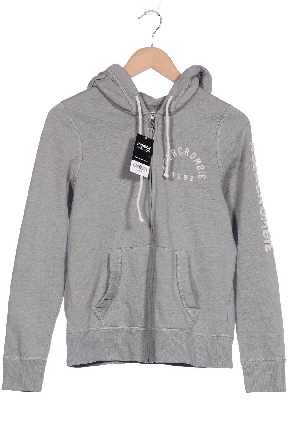 

Abercrombie & Fitch Damen Kapuzenpullover, grau