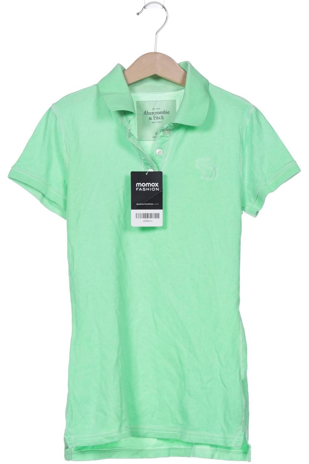 

Abercrombie & Fitch Damen Poloshirt, hellgrün, Gr. 34