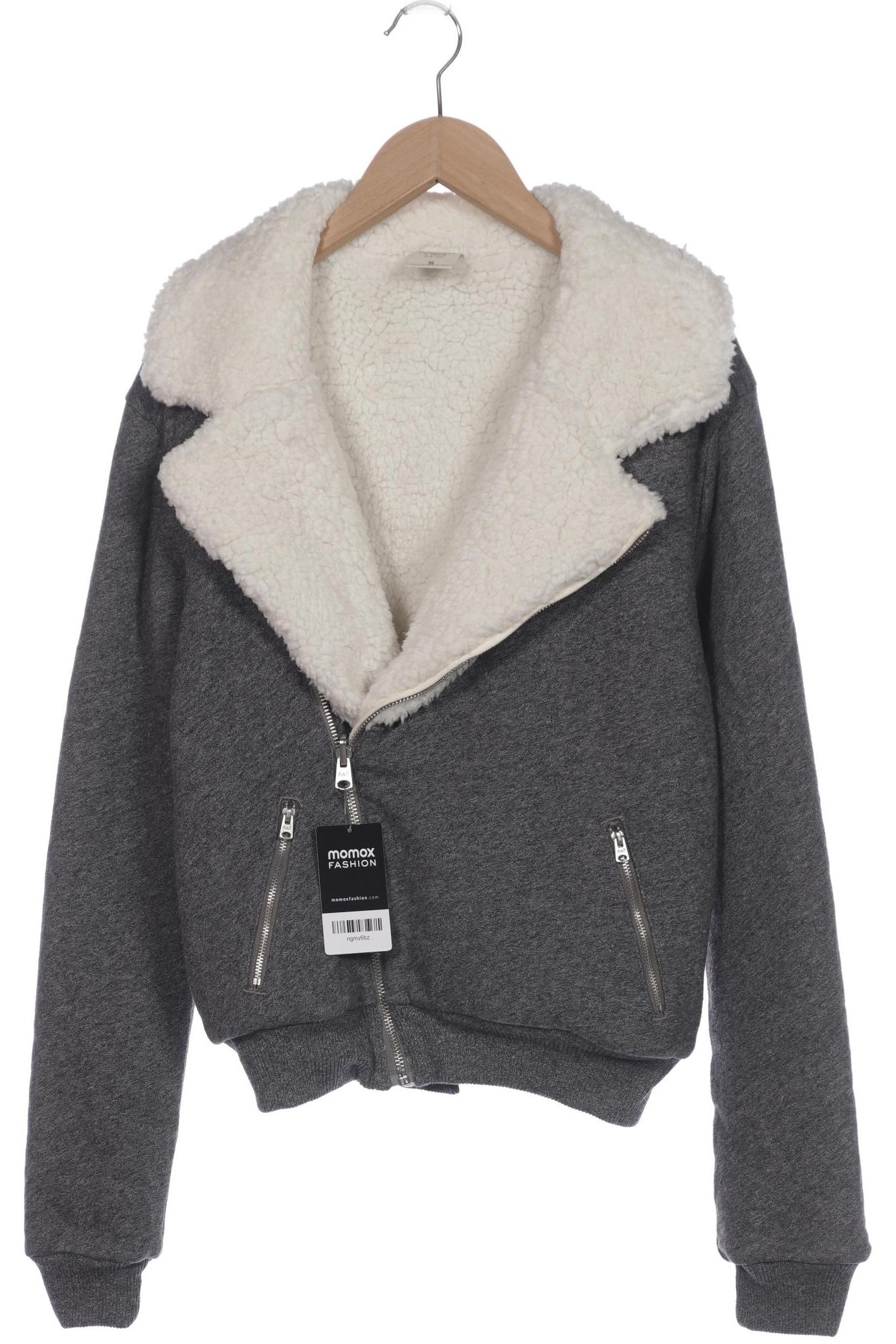 

Abercrombie & Fitch Damen Jacke, grau, Gr. 36
