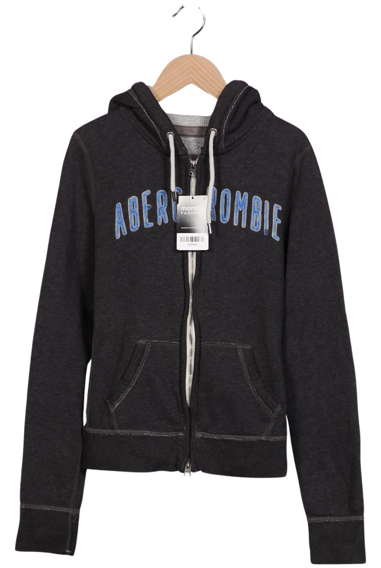 

Abercrombie & Fitch Damen Kapuzenpullover, grau, Gr. 38