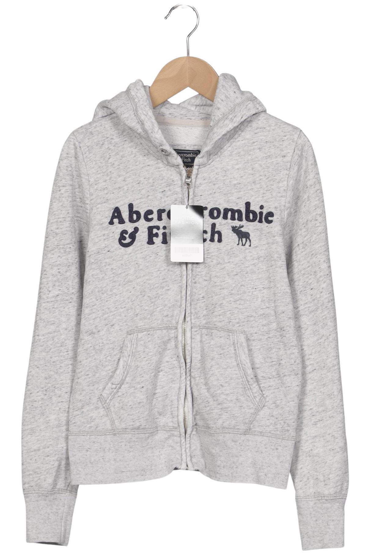 

Abercrombie & Fitch Damen Kapuzenpullover, grau, Gr. 36