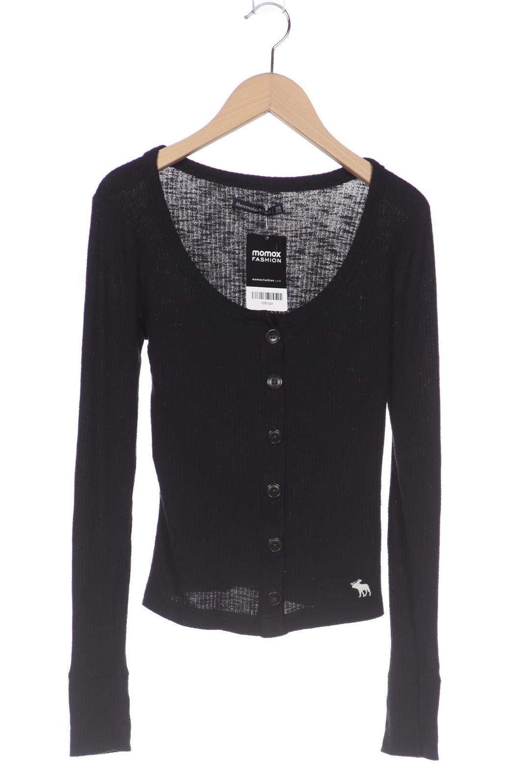

Abercrombie & Fitch Damen Strickjacke, schwarz