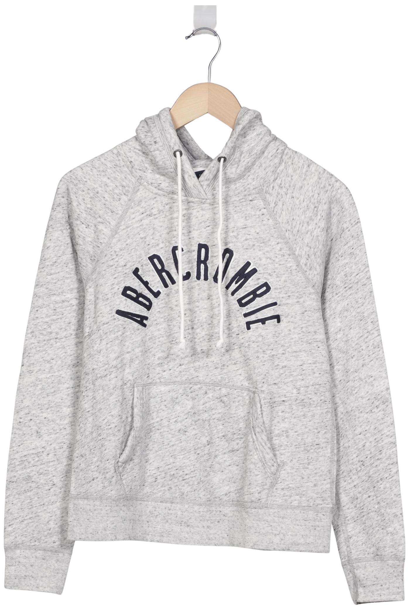 

Abercrombie & Fitch Damen Kapuzenpullover, grau, Gr. 36