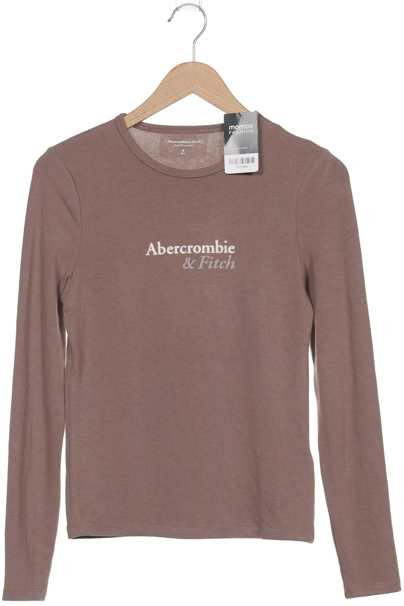 

Abercrombie & Fitch Damen Langarmshirt, braun, Gr. 38
