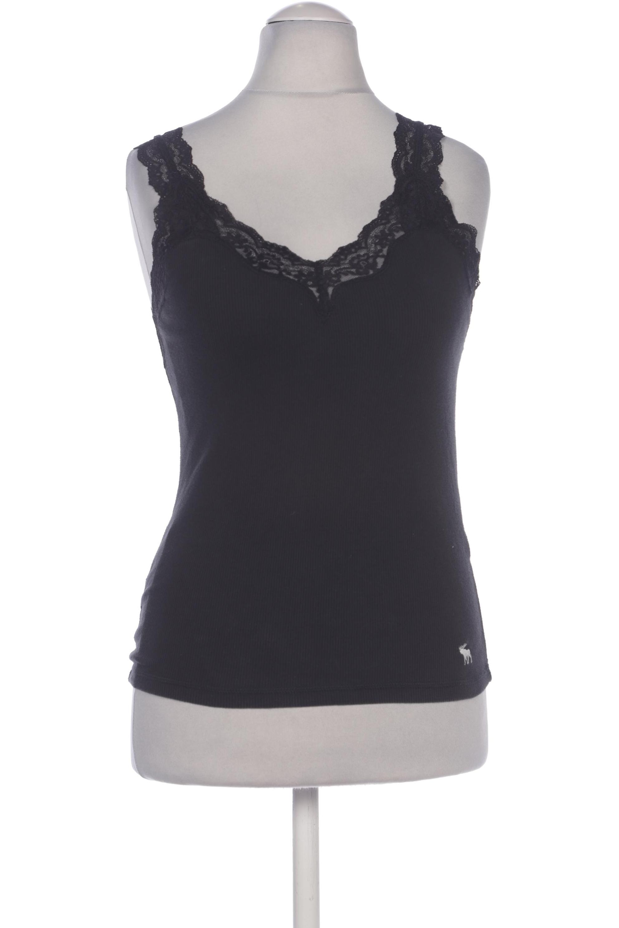 

Abercrombie & Fitch Damen Top, schwarz, Gr. 38