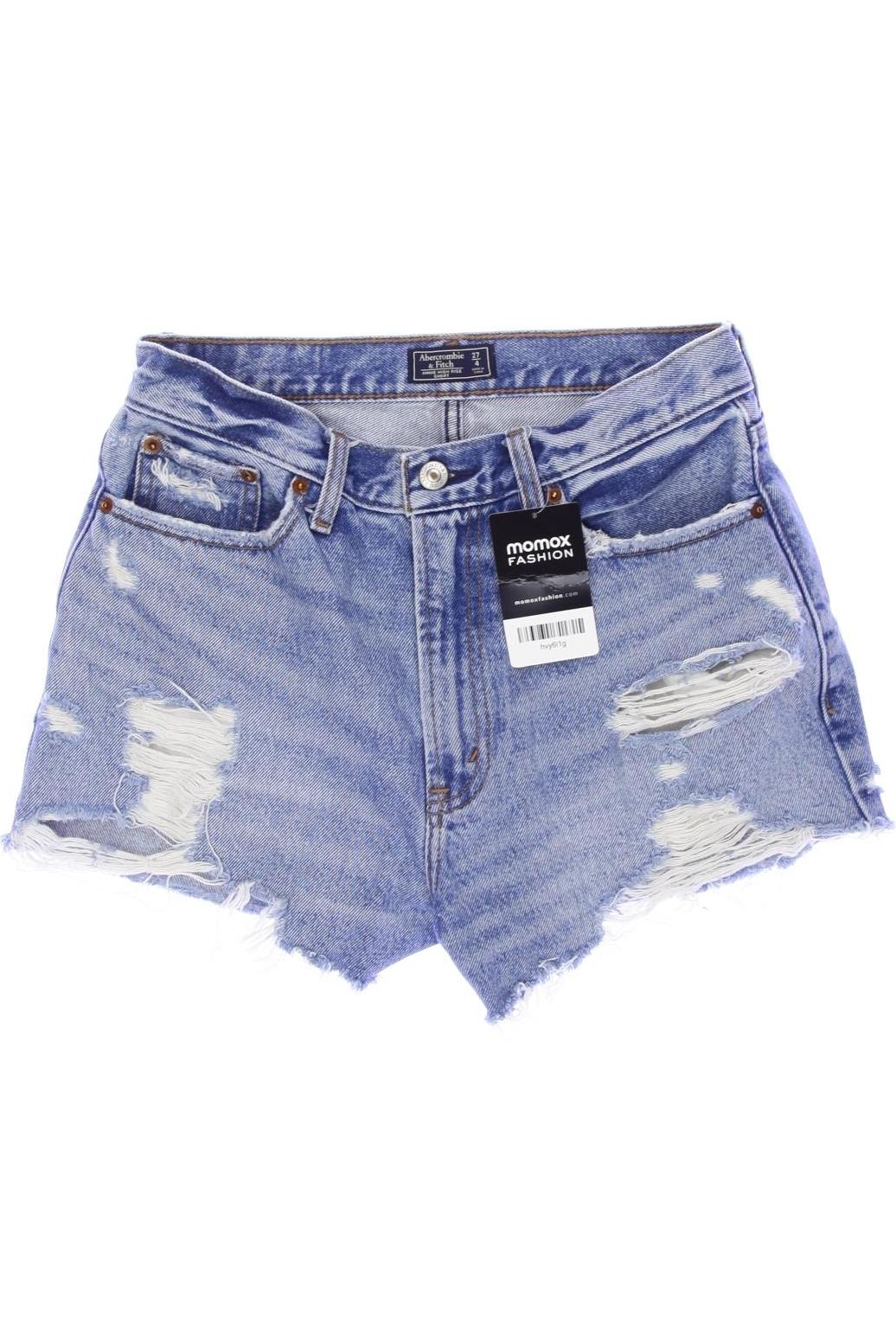 

Abercrombie & Fitch Damen Shorts, blau, Gr. 27