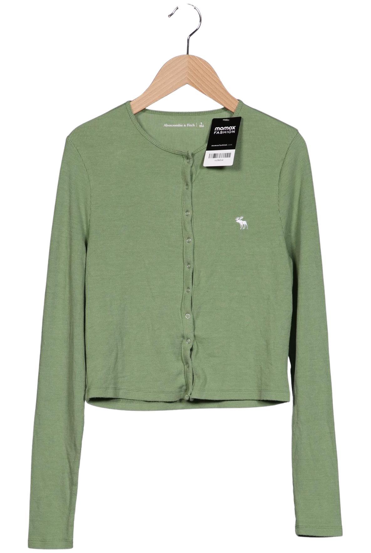 

Abercrombie & Fitch Damen Strickjacke, hellgrün, Gr. 36