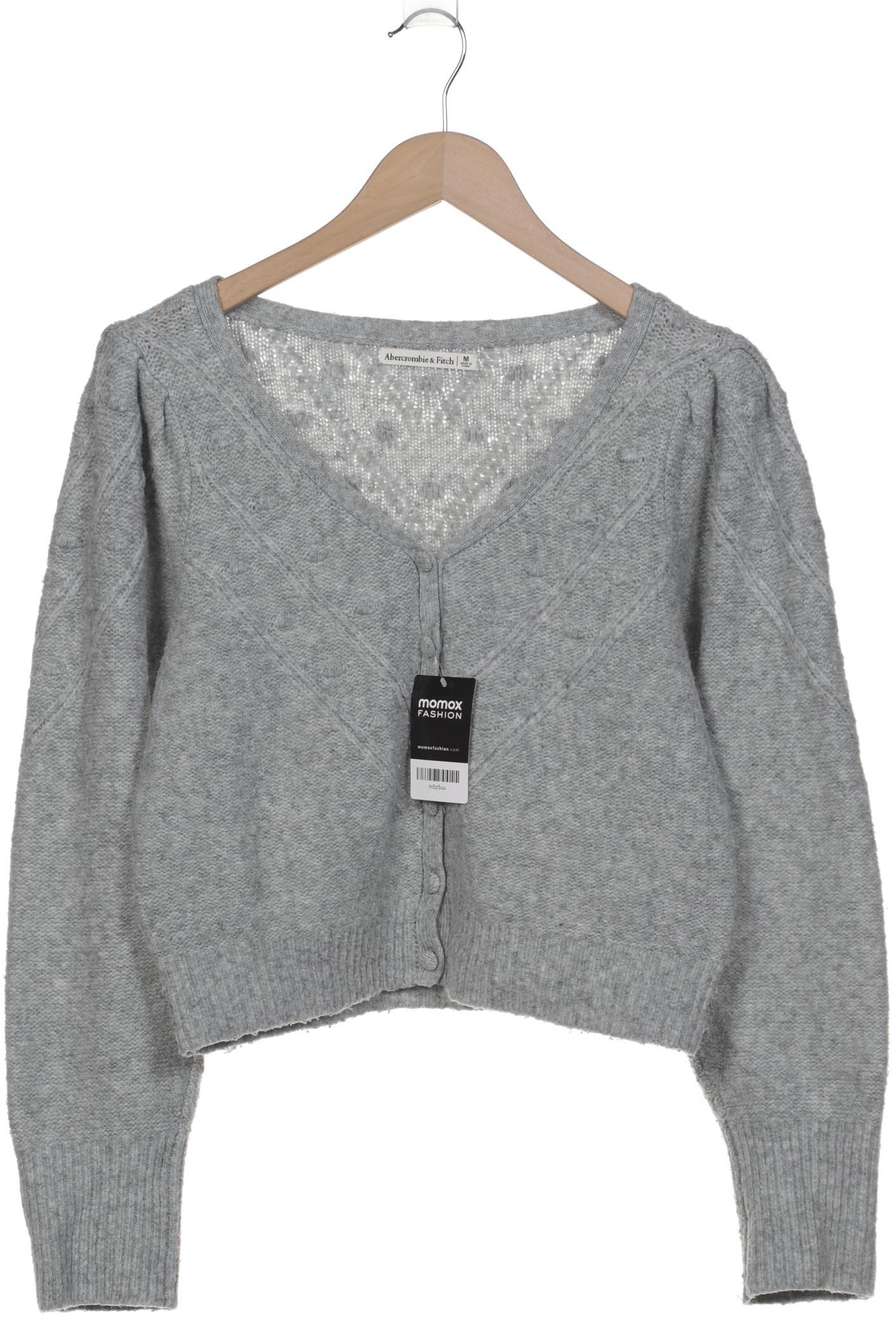 

Abercrombie & Fitch Damen Strickjacke, grau, Gr. 38