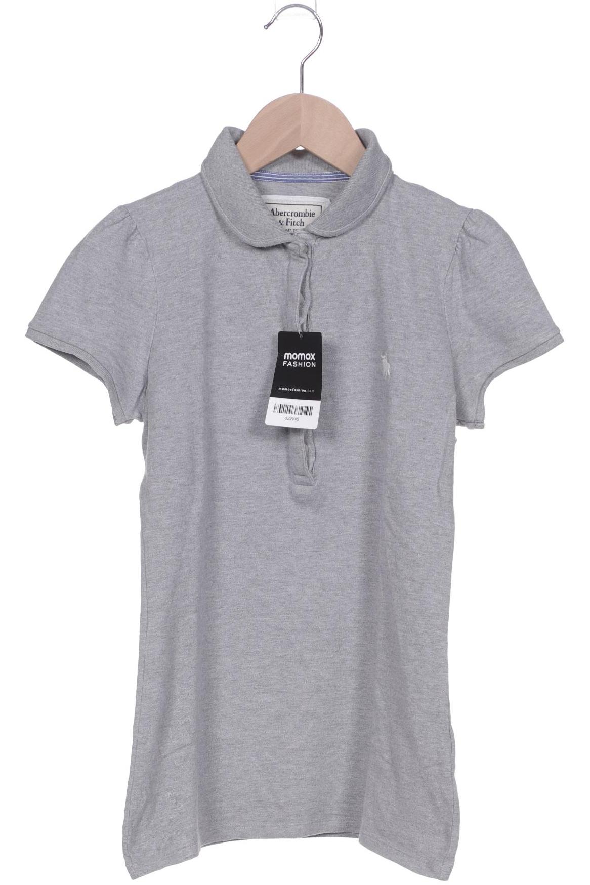 

Abercrombie & Fitch Damen Poloshirt, grau, Gr. 36