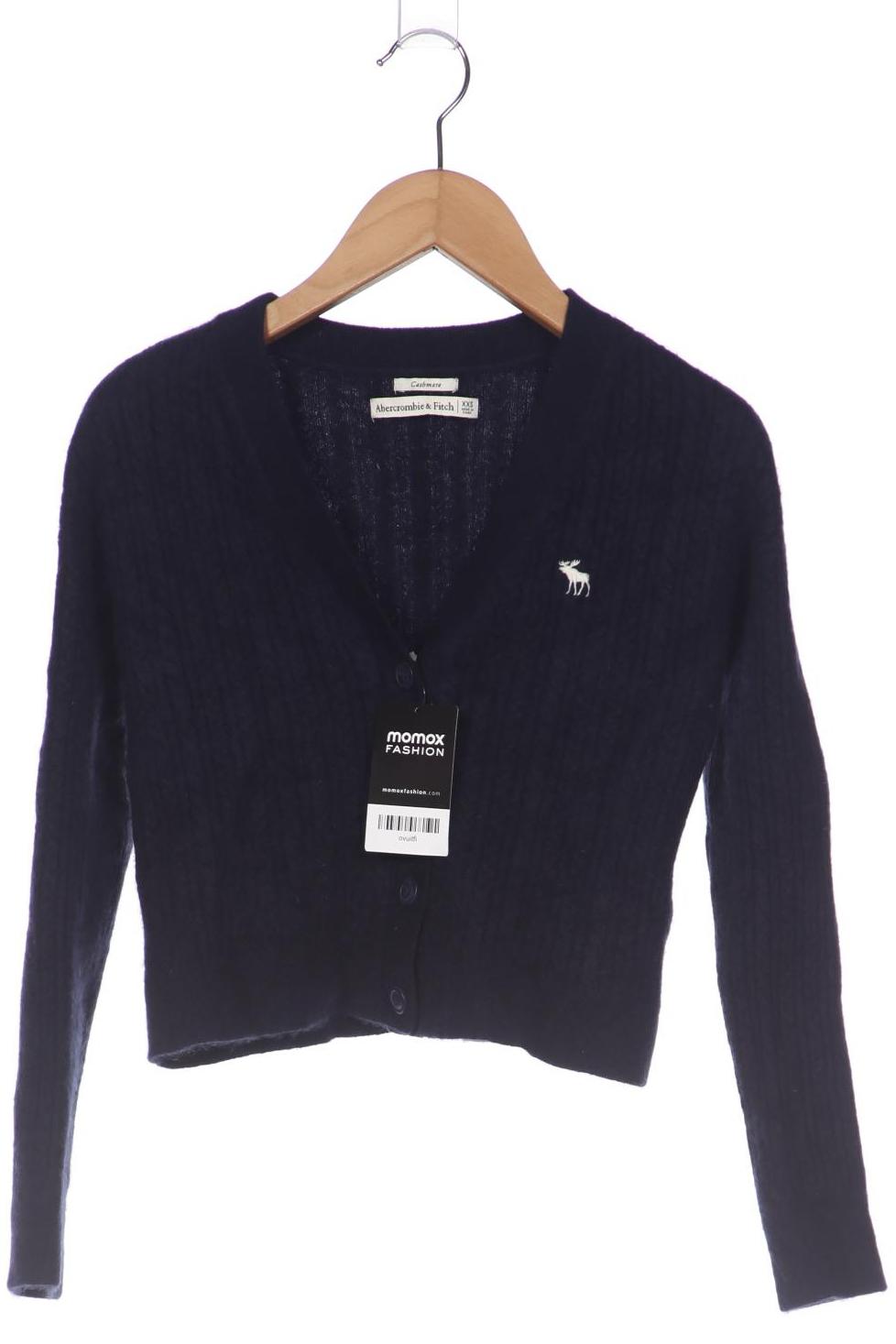 

Abercrombie & Fitch Damen Strickjacke, marineblau, Gr. 32