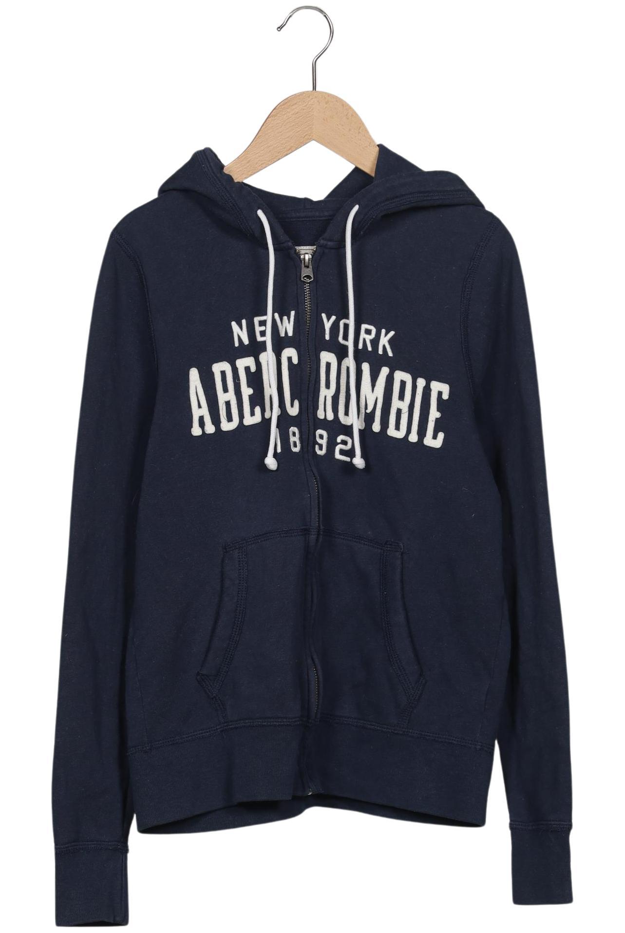 

Abercrombie & Fitch Damen Kapuzenpullover, marineblau, Gr. 36