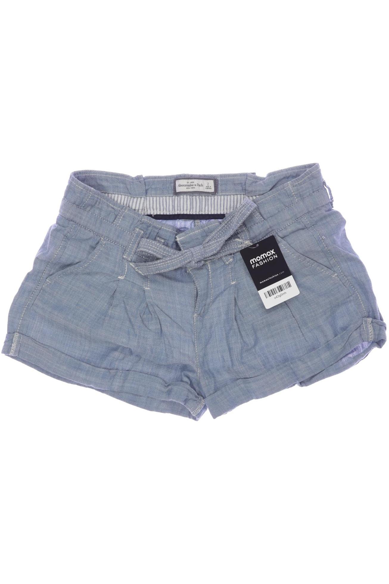 

Abercrombie & Fitch Damen Shorts, blau, Gr. 2