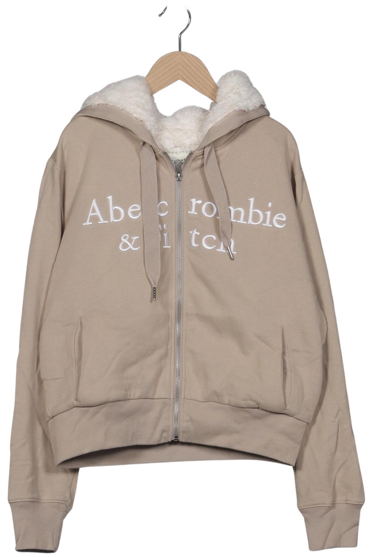 

Abercrombie & Fitch Damen Kapuzenpullover, beige, Gr. 42