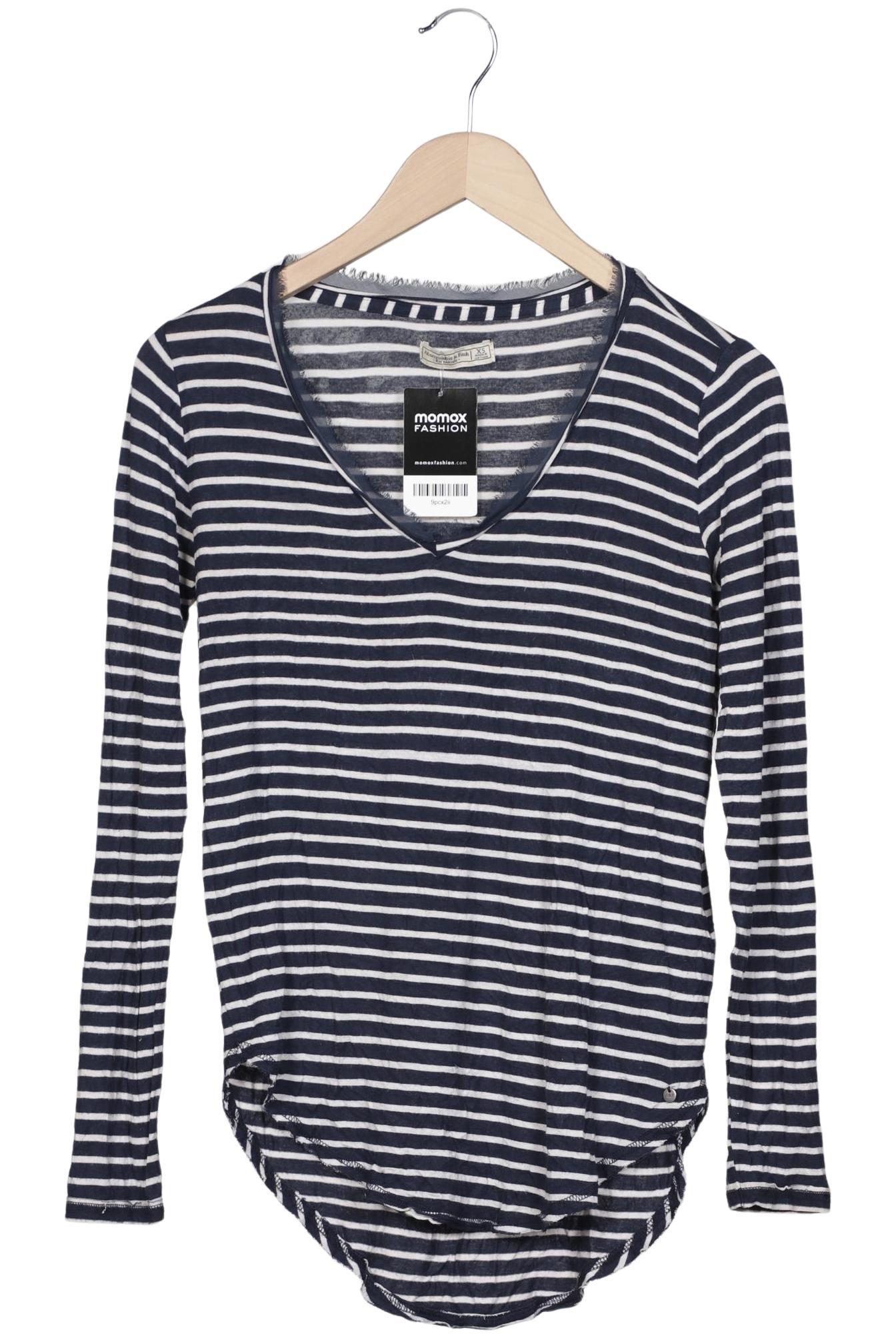 

Abercrombie & Fitch Damen Langarmshirt, marineblau, Gr. 34