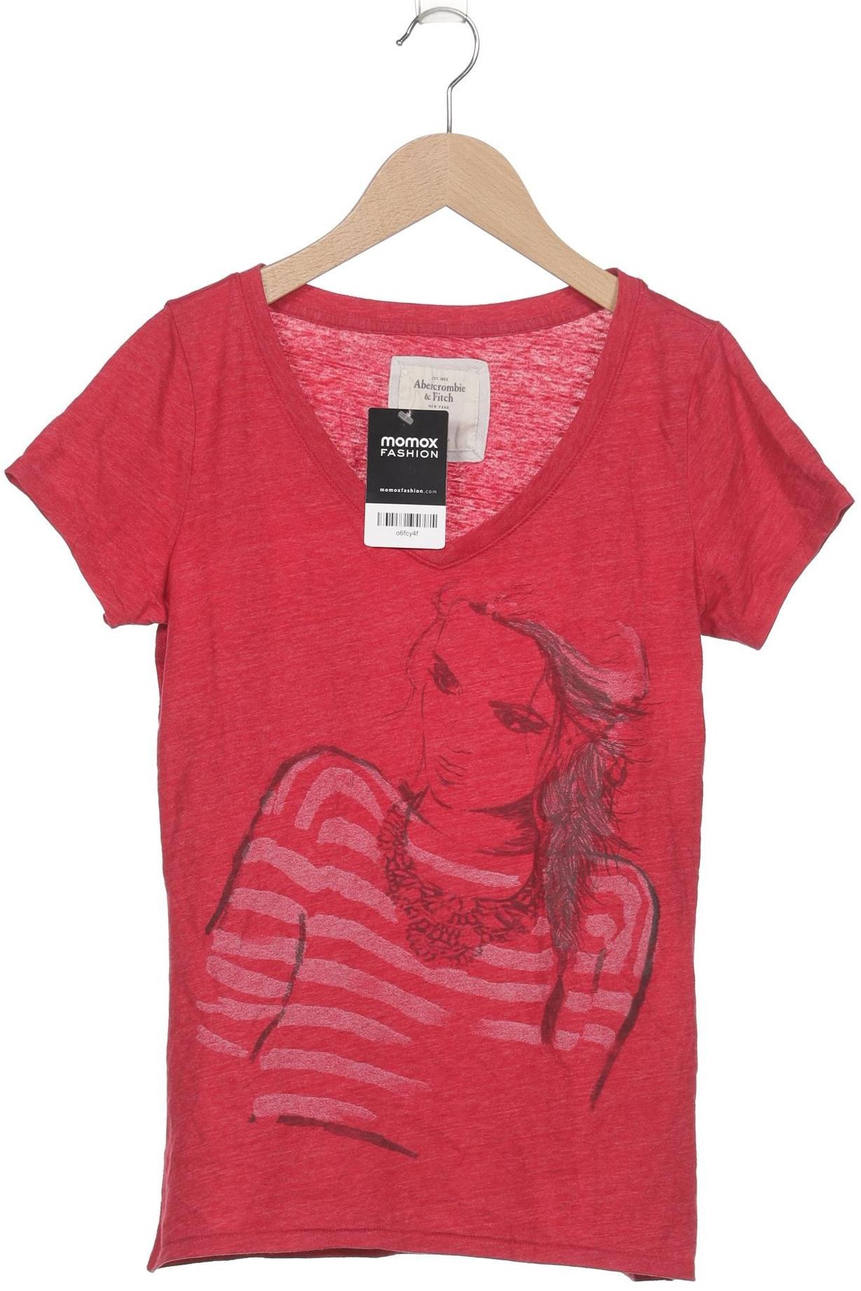 

Abercrombie & Fitch Damen T-Shirt, rot, Gr. 36