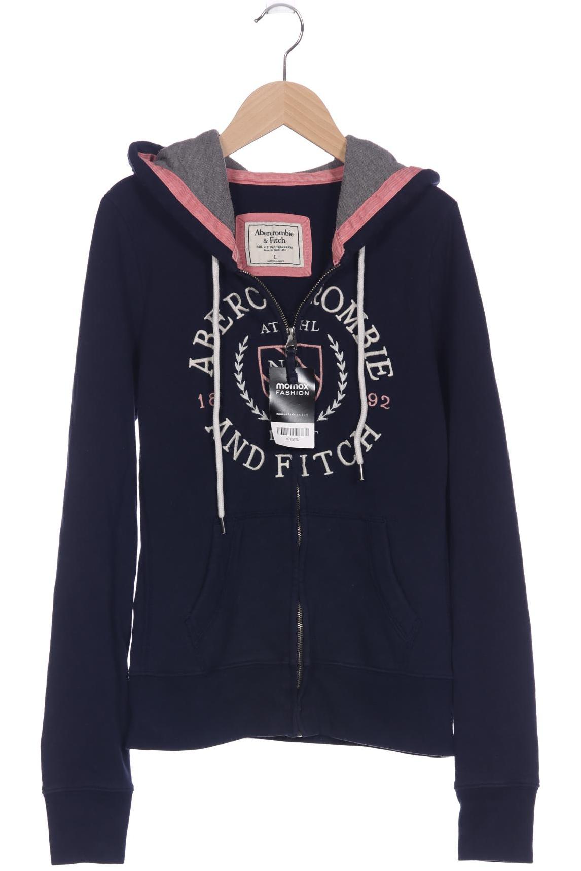 

Abercrombie & Fitch Damen Kapuzenpullover, marineblau, Gr. 42