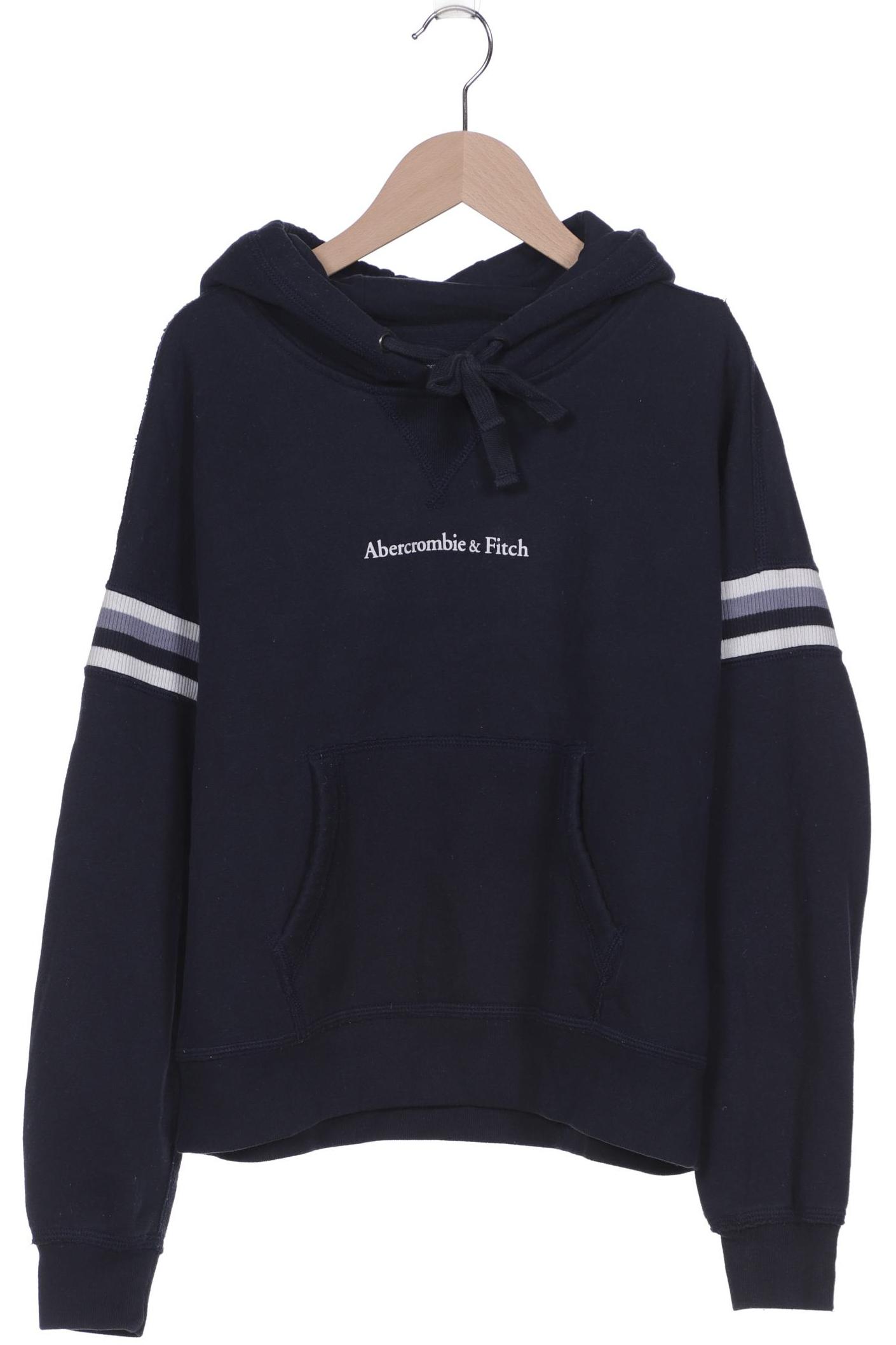 

Abercrombie & Fitch Damen Kapuzenpullover, marineblau, Gr. 38