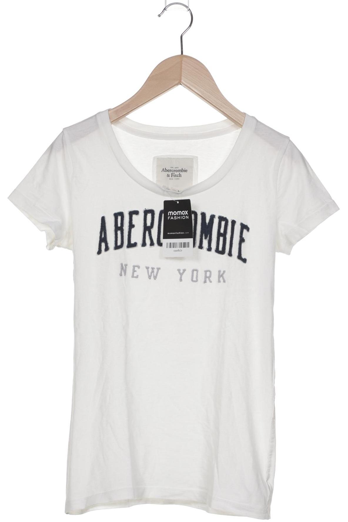 

Abercrombie & Fitch Damen T-Shirt, weiß, Gr. 36