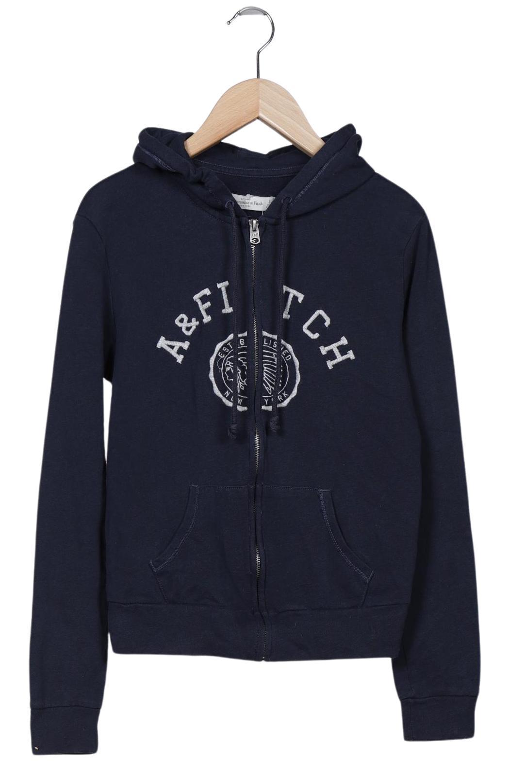 

Abercrombie & Fitch Damen Kapuzenpullover, marineblau, Gr. 36