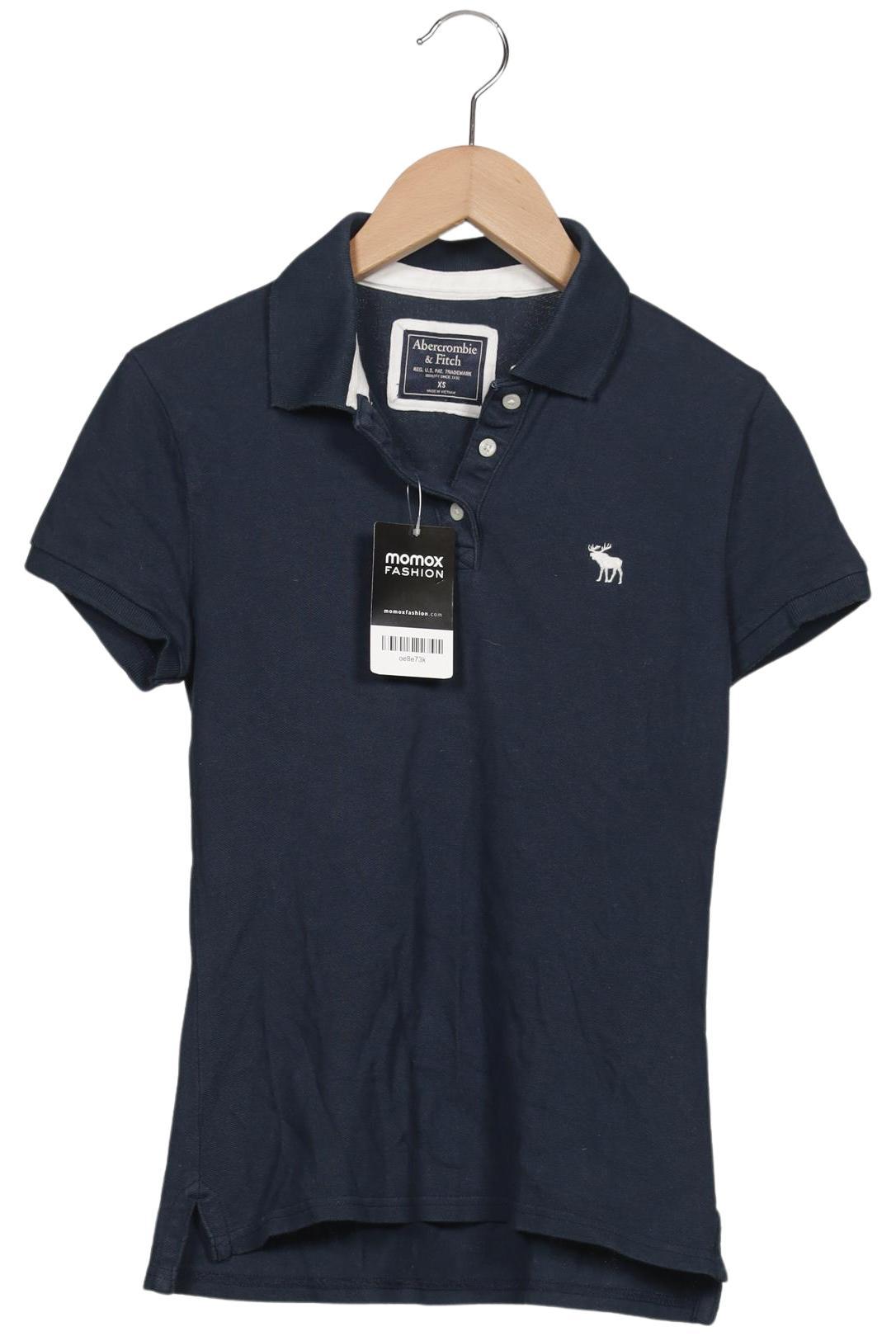 

Abercrombie & Fitch Damen Poloshirt, marineblau, Gr. 34