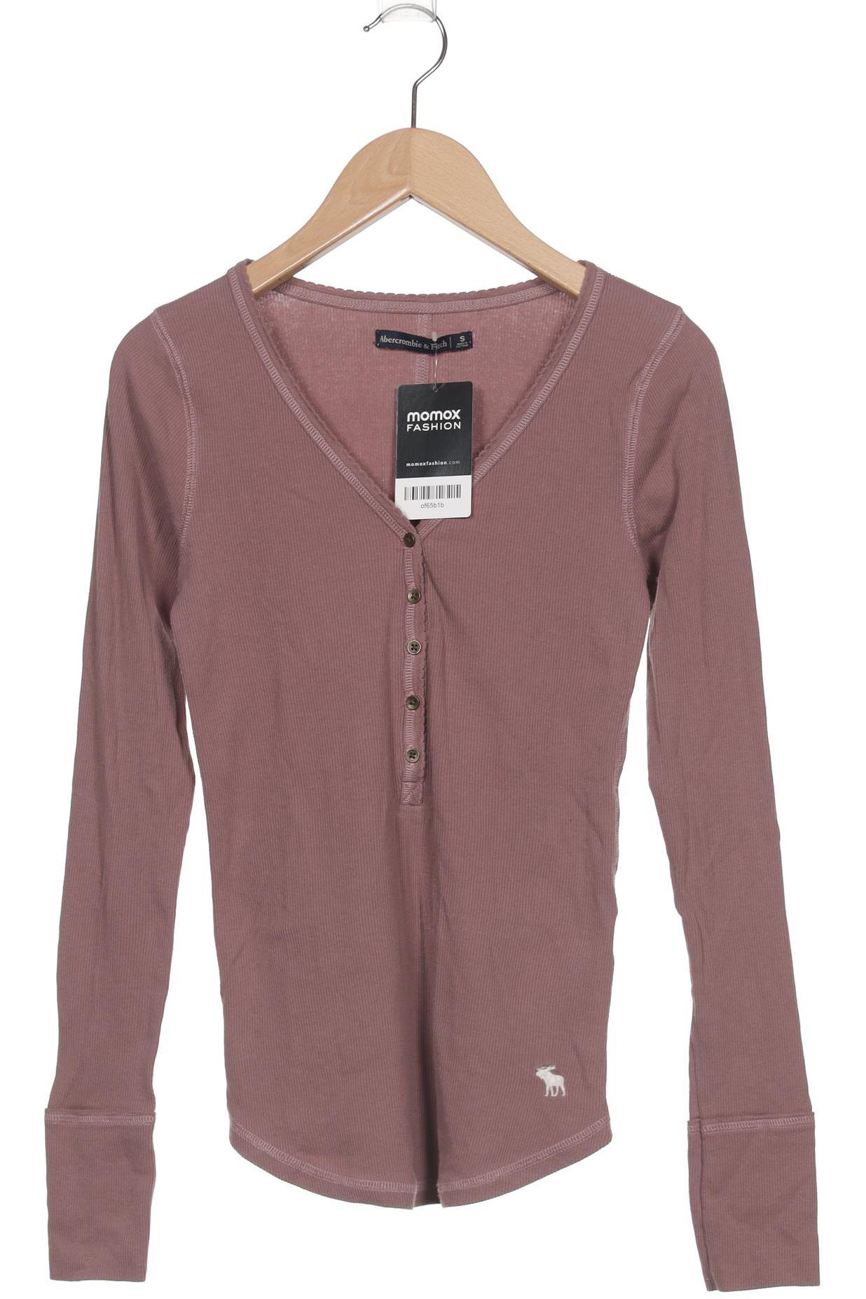 

Abercrombie & Fitch Damen Langarmshirt, pink, Gr. 36
