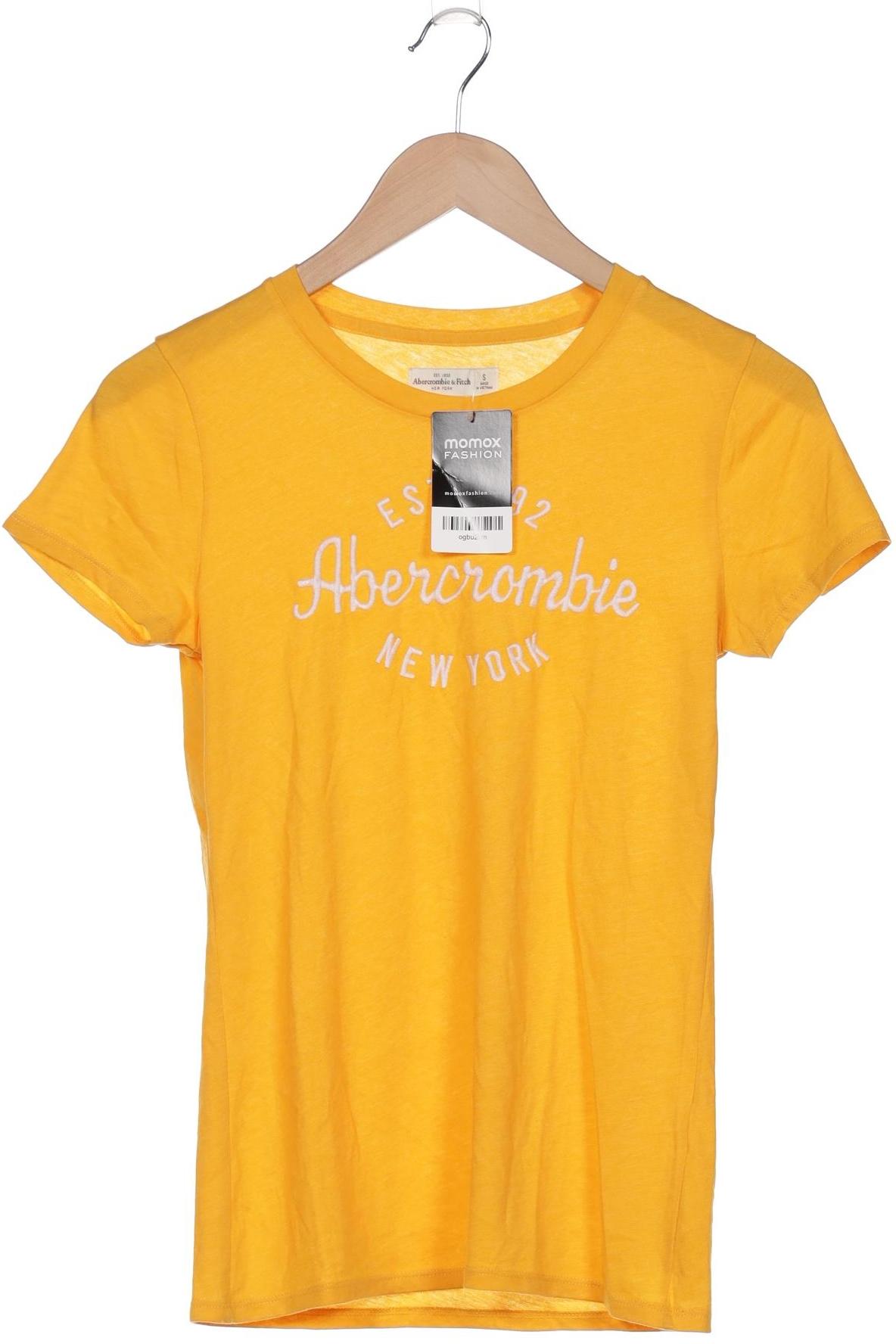 

Abercrombie & Fitch Damen T-Shirt, gelb, Gr. 36