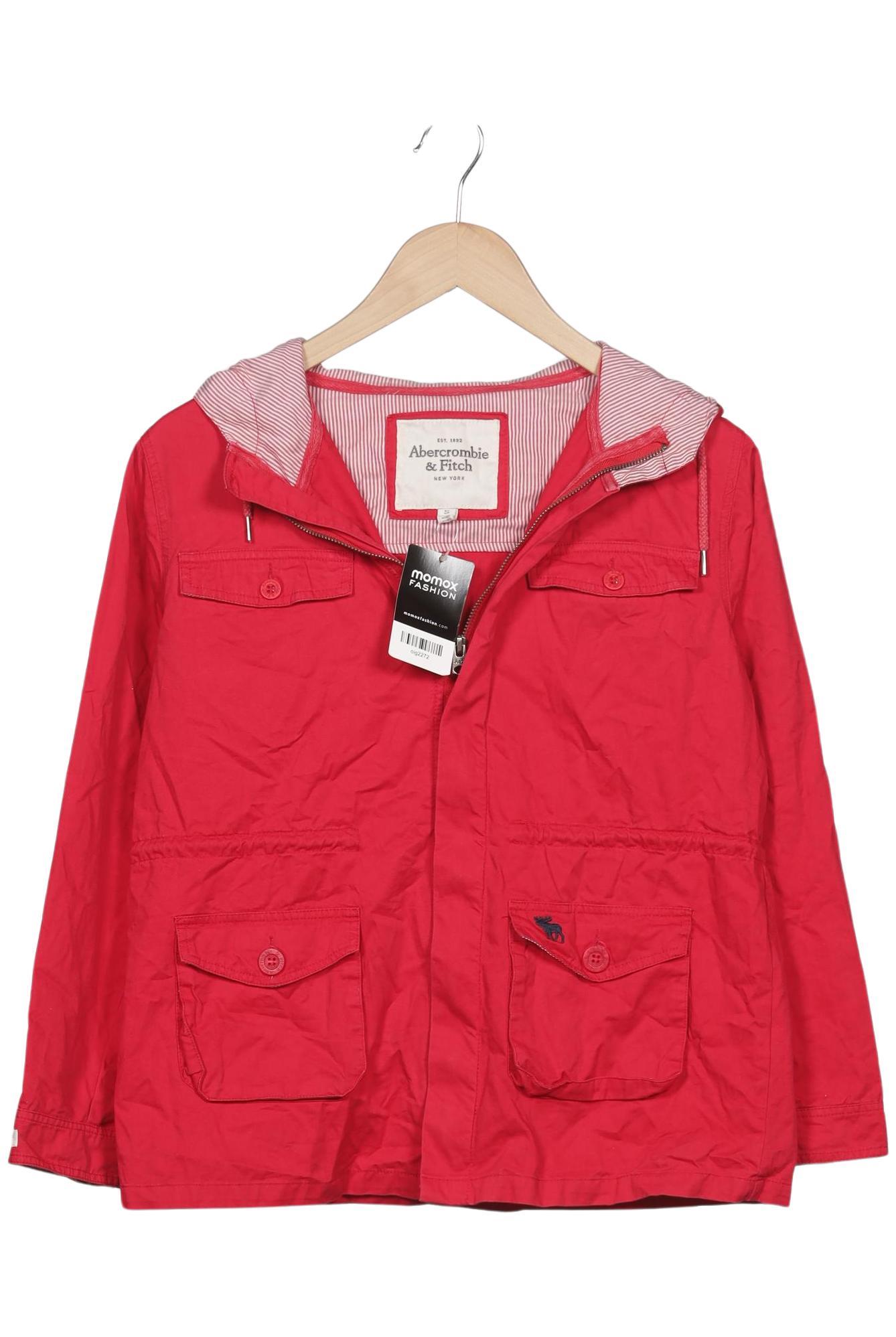 

Abercrombie & Fitch Damen Jacke, rot, Gr. 36