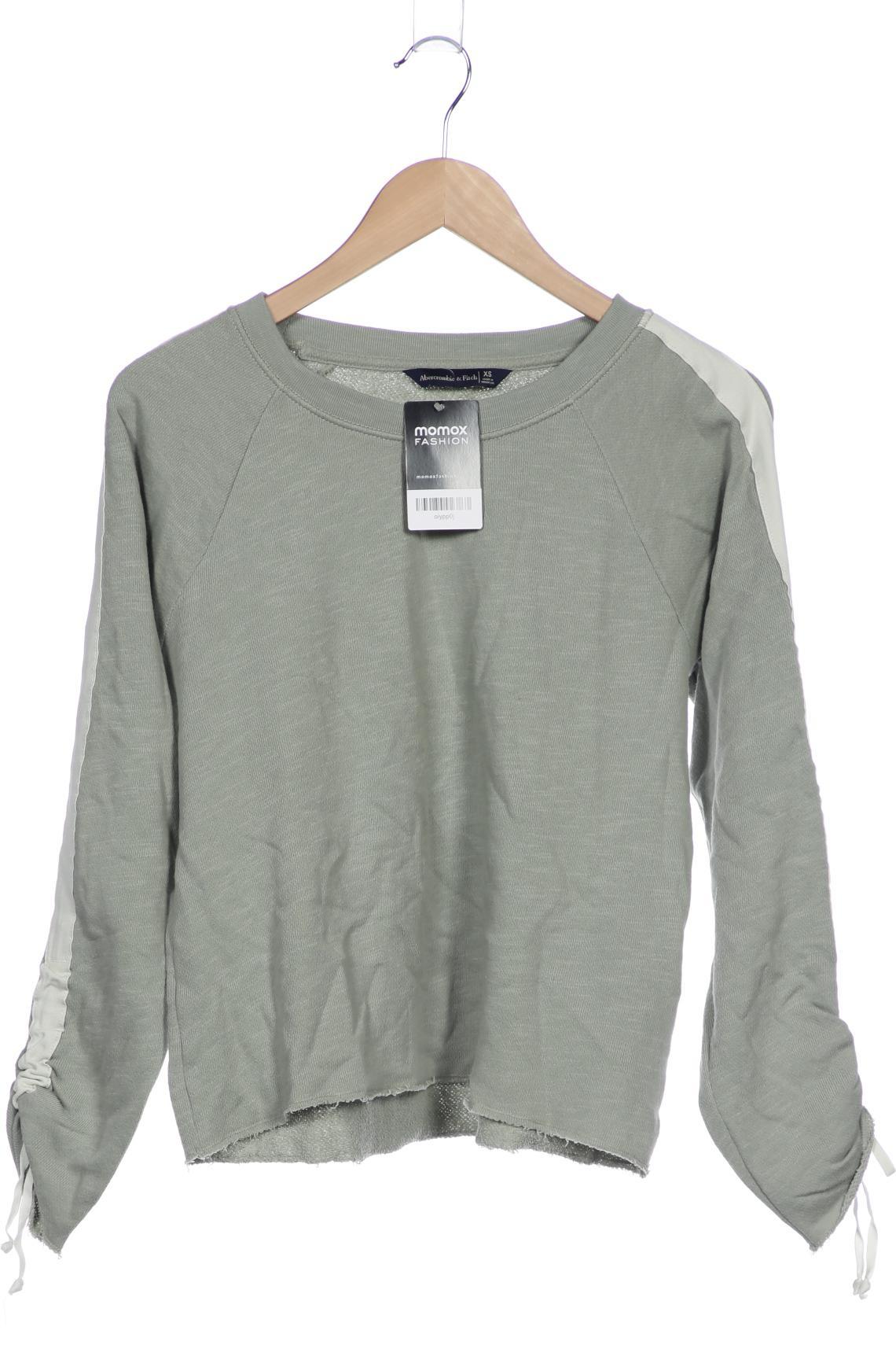 

Abercrombie & Fitch Damen Sweatshirt, hellgrün, Gr. 34