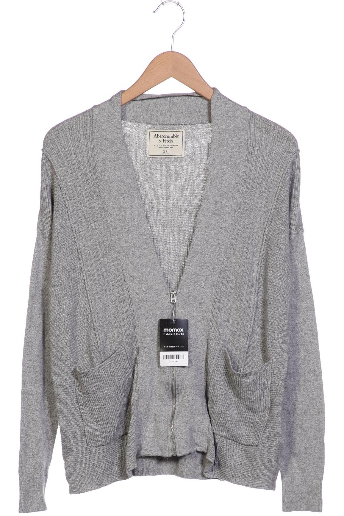 

Abercrombie & Fitch Damen Strickjacke, grau