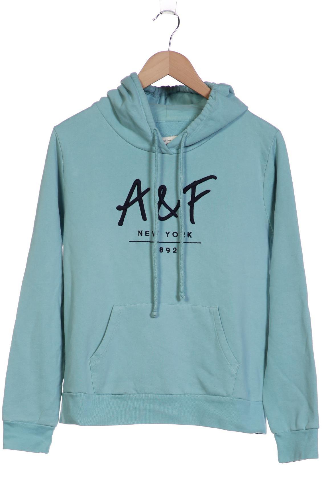 

Abercrombie & Fitch Damen Kapuzenpullover, hellblau, Gr. 42