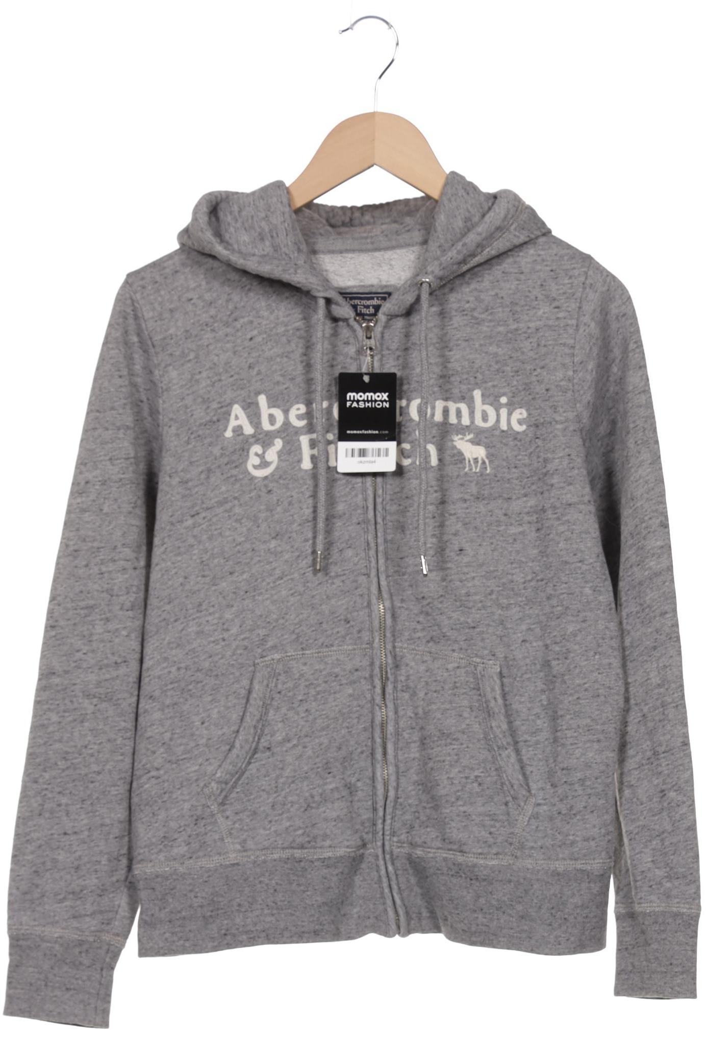 

Abercrombie & Fitch Damen Kapuzenpullover, grau, Gr. 42