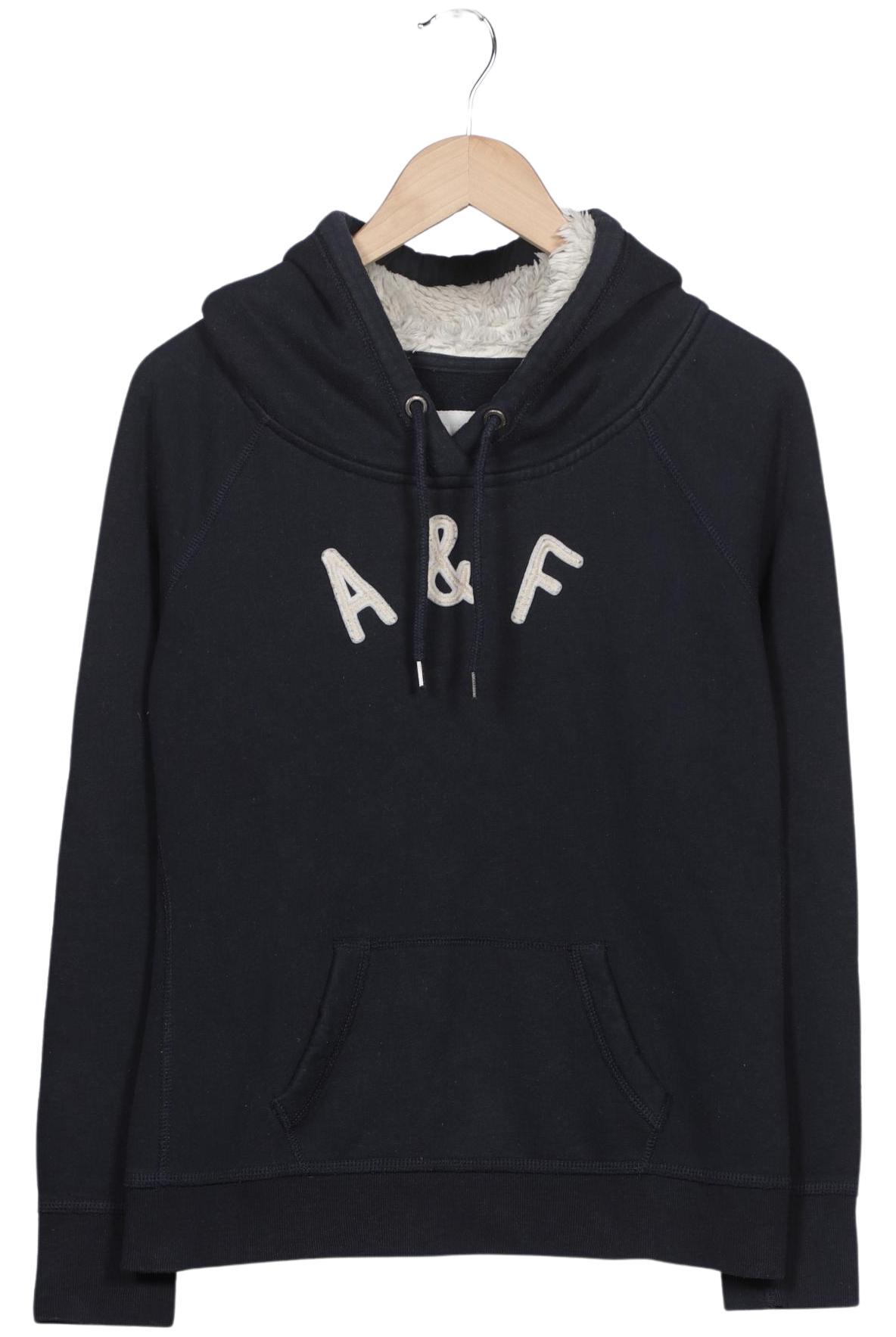 

Abercrombie & Fitch Damen Kapuzenpullover, marineblau, Gr. 42