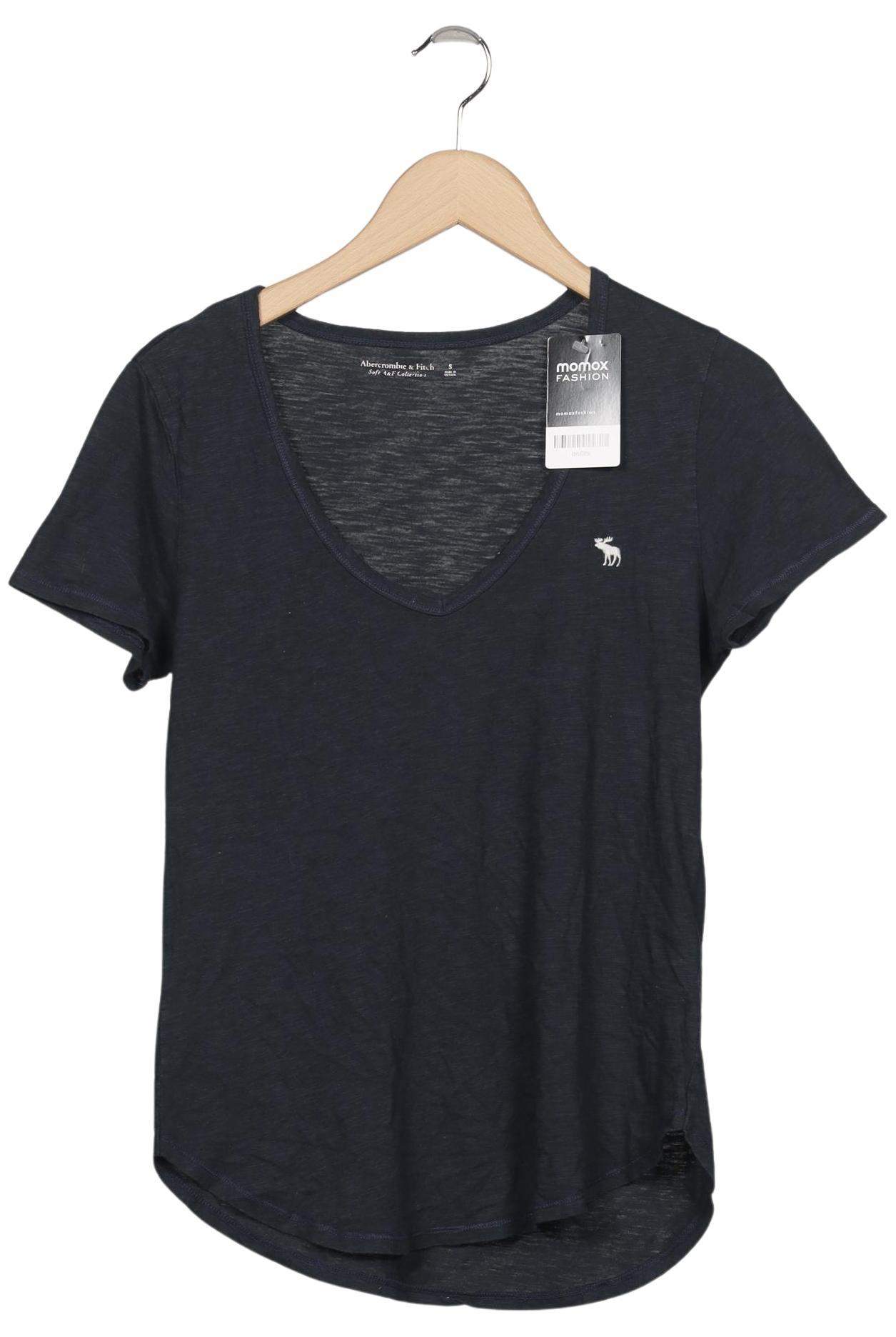 

Abercrombie & Fitch Damen T-Shirt, marineblau, Gr. 36