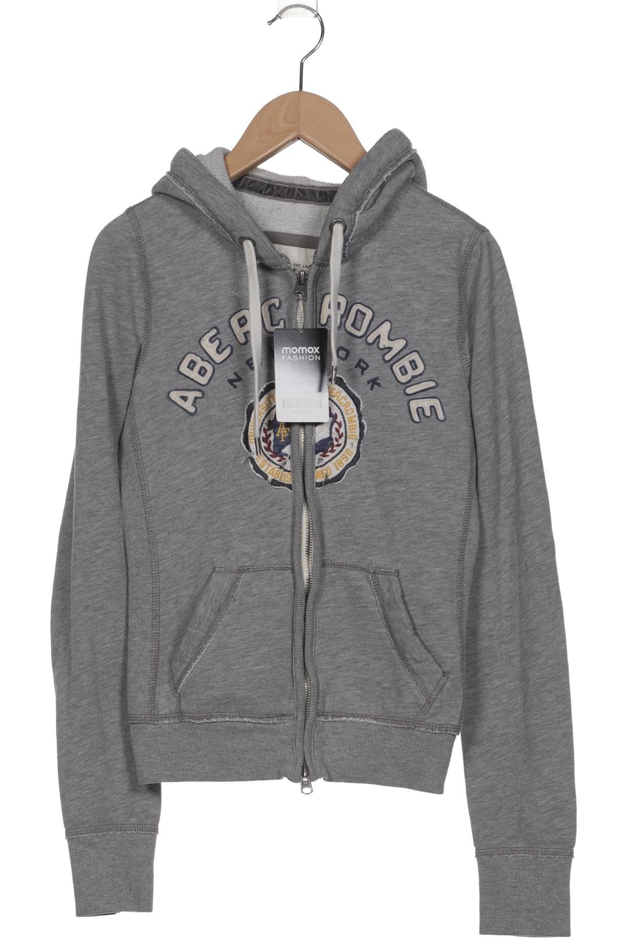 

Abercrombie & Fitch Damen Kapuzenpullover, grau, Gr. 34
