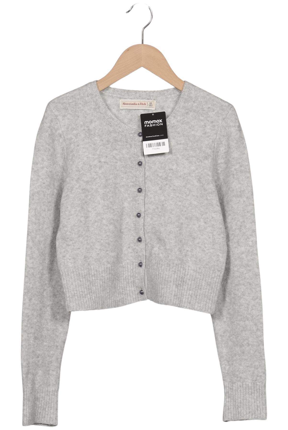 

Abercrombie & Fitch Damen Strickjacke, grau, Gr. 34