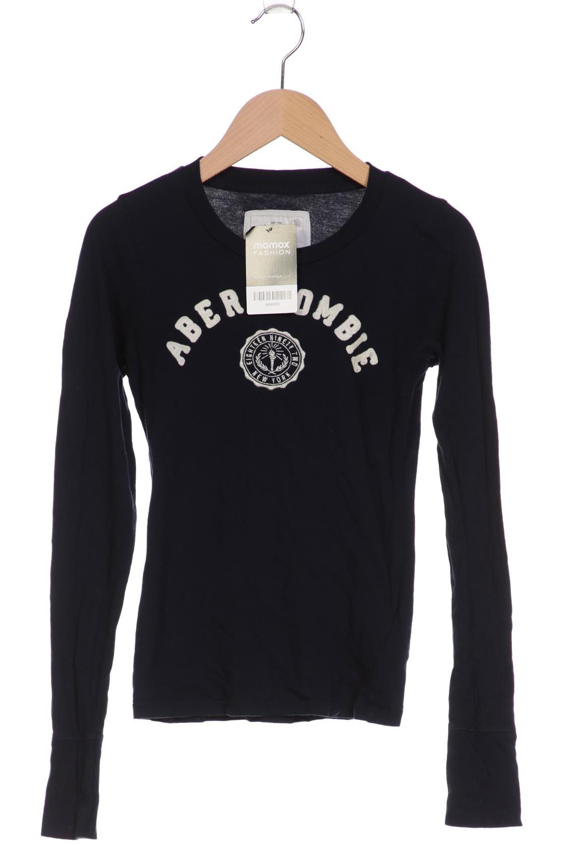 

Abercrombie & Fitch Damen Langarmshirt, marineblau, Gr. 34