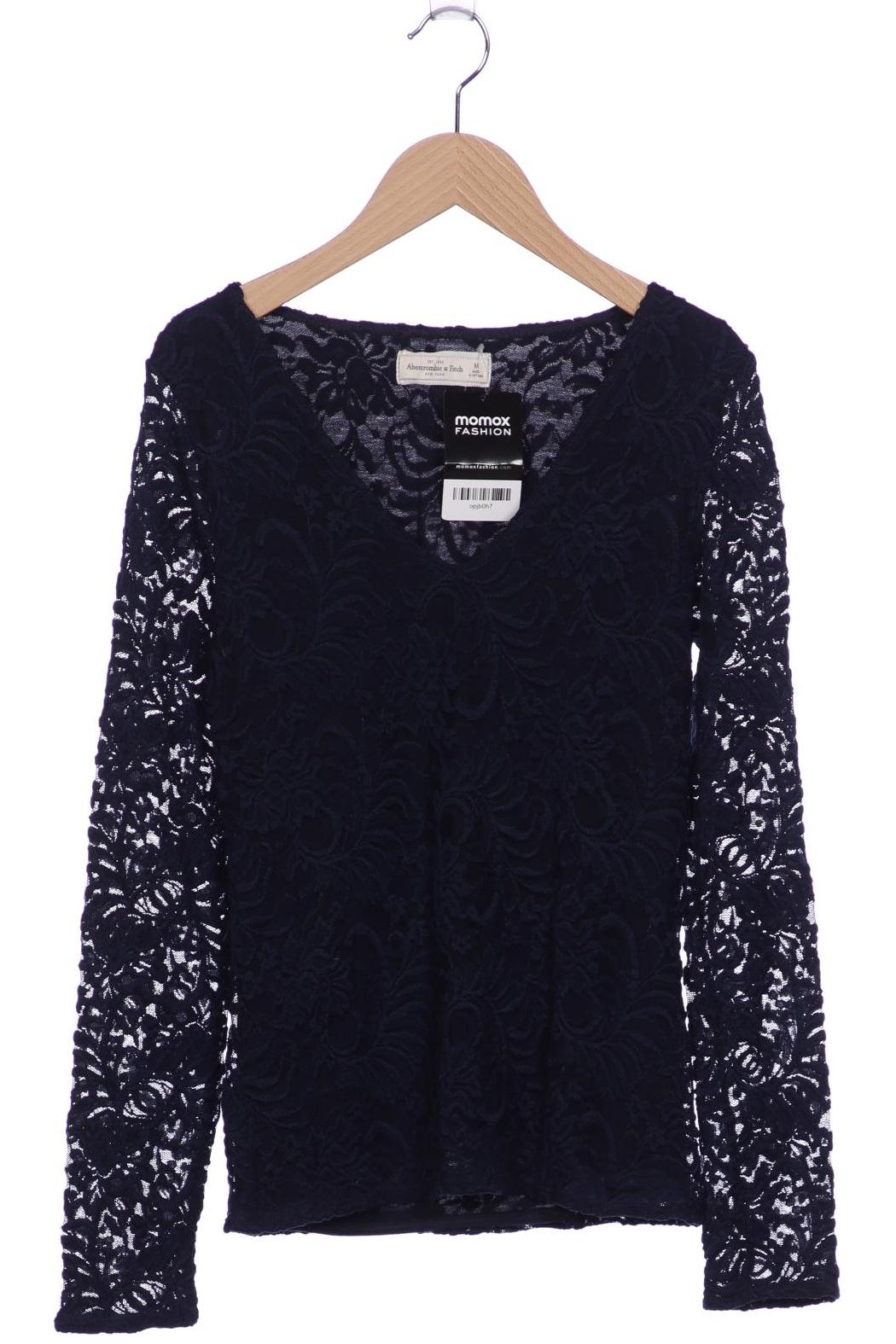

Abercrombie & Fitch Damen Langarmshirt, marineblau, Gr. 38