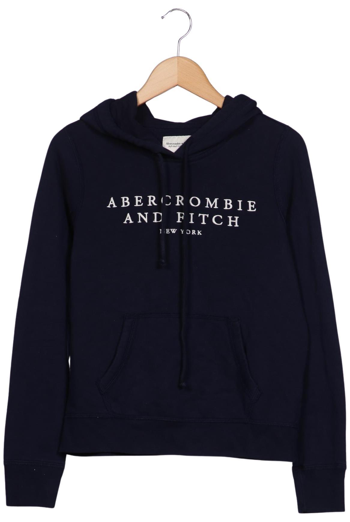 

Abercrombie & Fitch Damen Kapuzenpullover, marineblau, Gr. 36