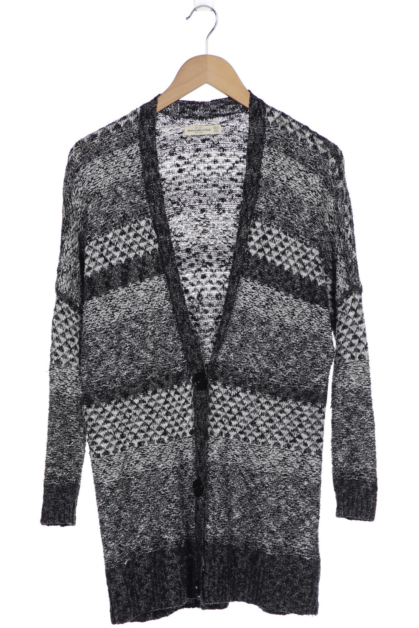 

Abercrombie & Fitch Damen Strickjacke, grau