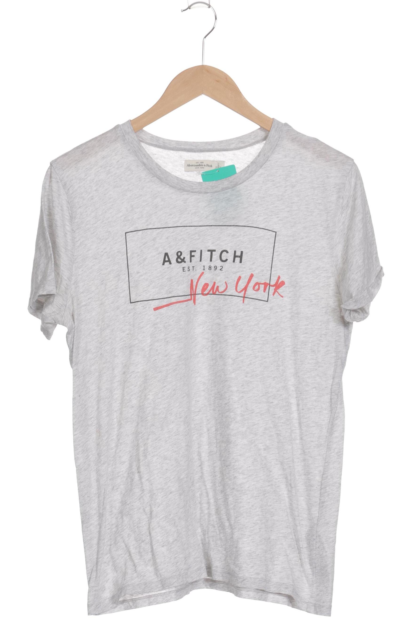 

Abercrombie & Fitch Damen T-Shirt, grau, Gr. 42