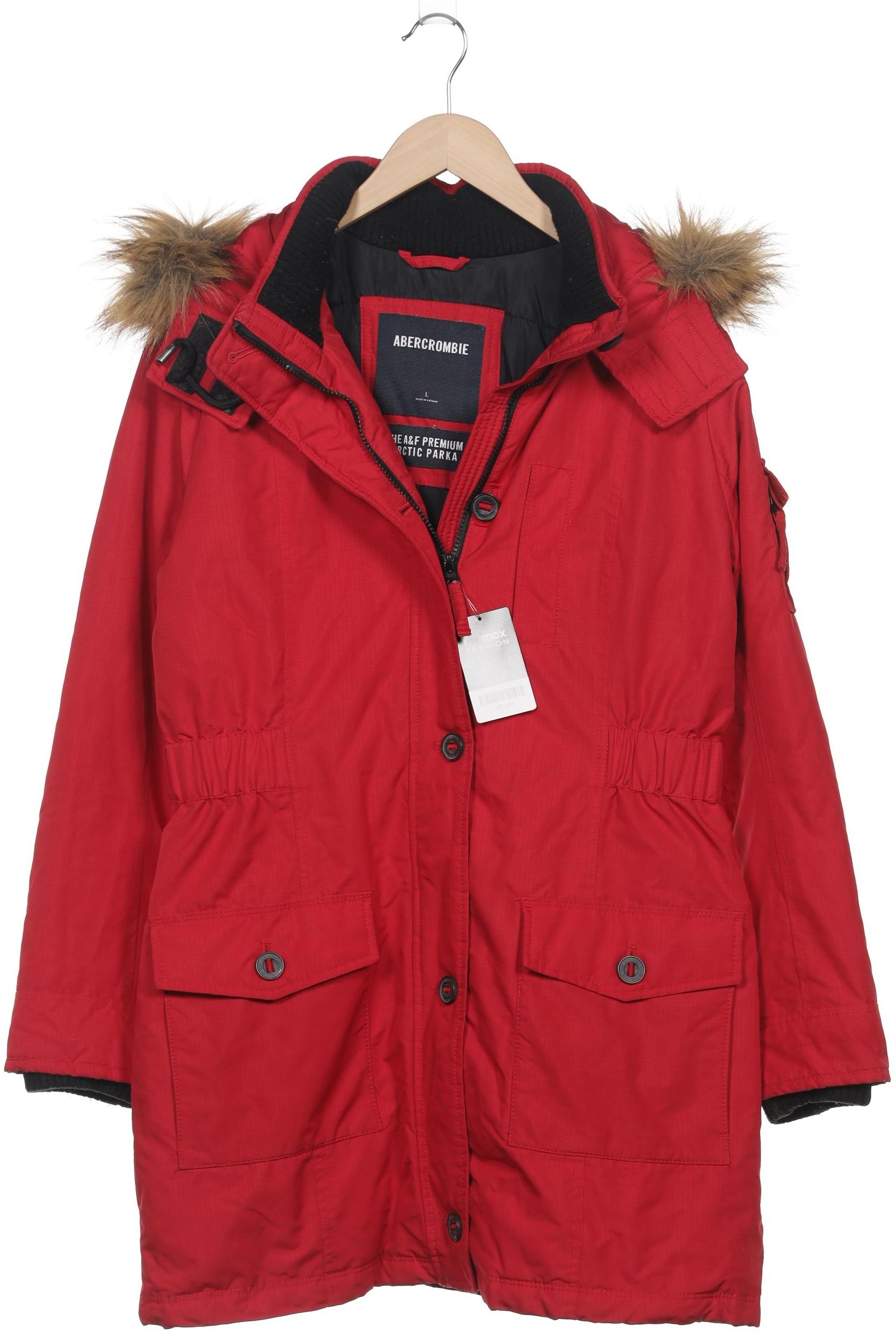 

Abercrombie & Fitch Damen Mantel, rot, Gr. 42