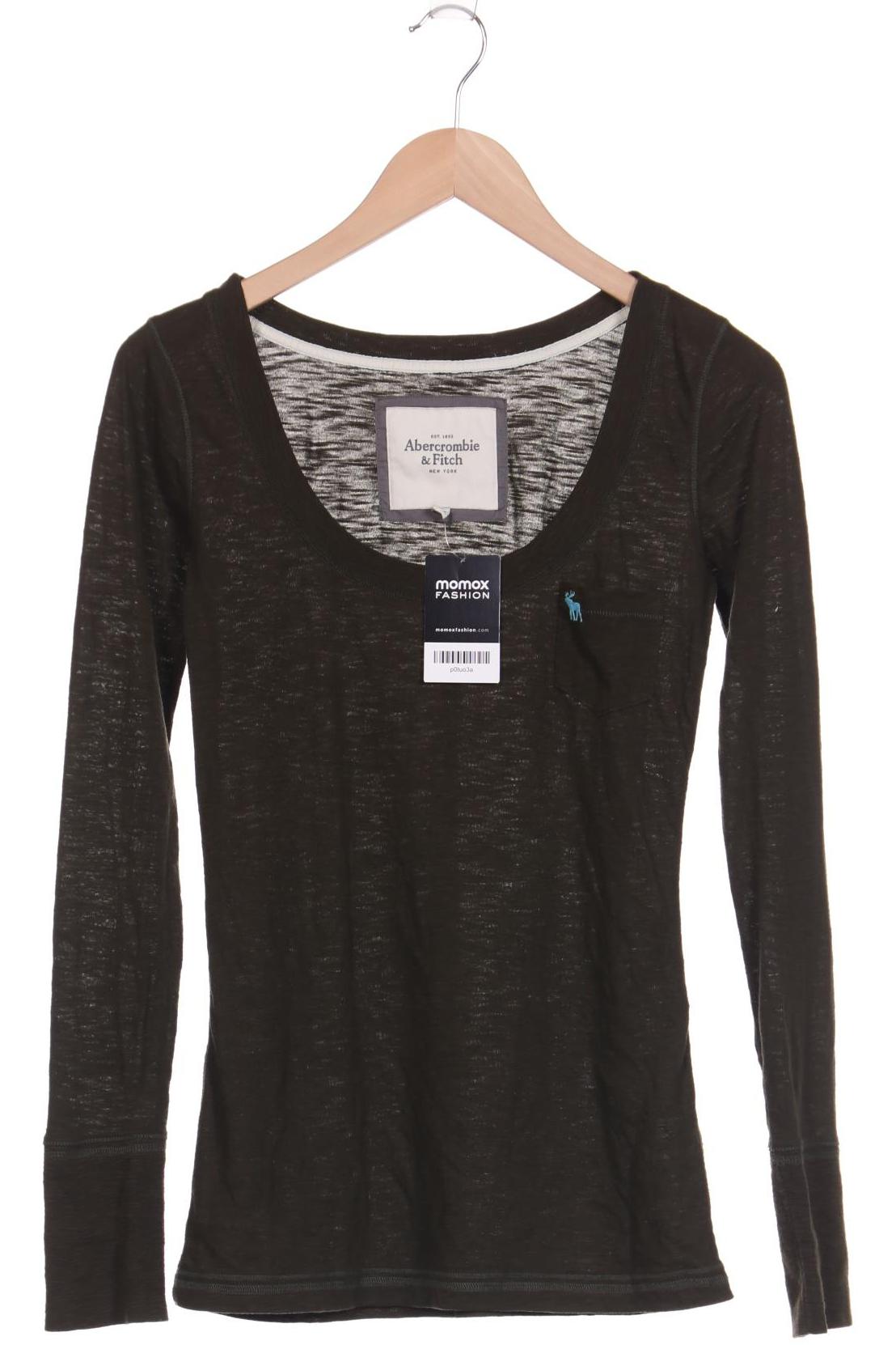 

Abercrombie & Fitch Damen Langarmshirt, grün