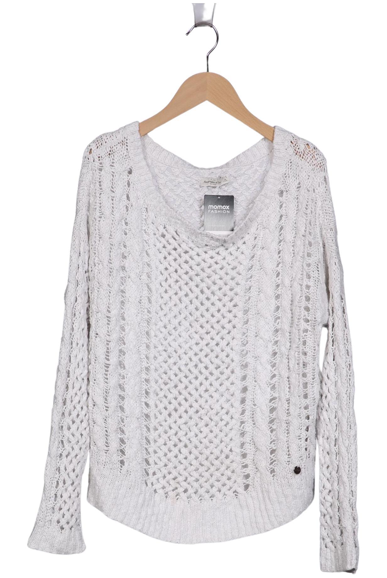 

Abercrombie & Fitch Damen Pullover, weiß, Gr. 34