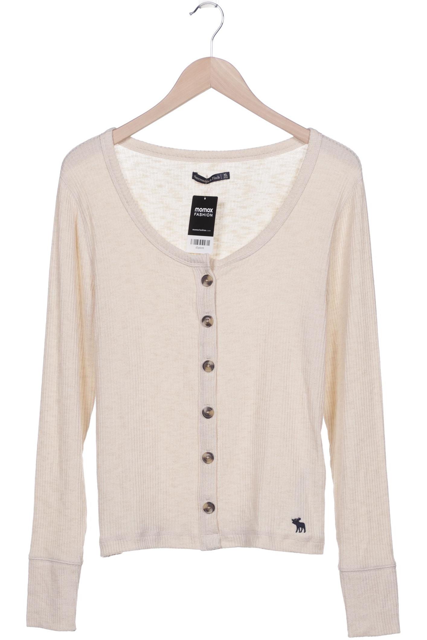 

Abercrombie & Fitch Damen Bluse, cremeweiß, Gr. 44