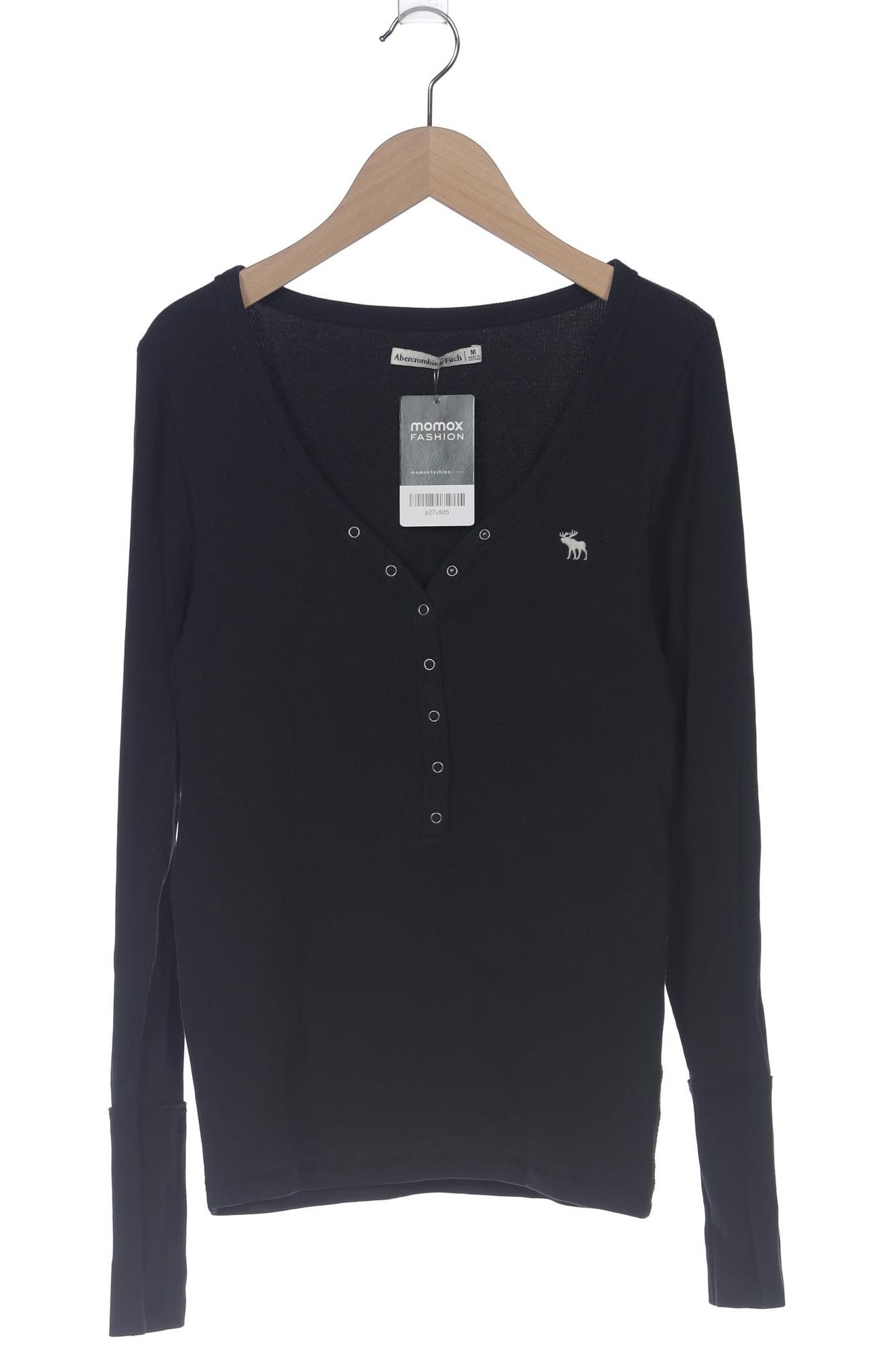 

Abercrombie & Fitch Damen Langarmshirt, schwarz, Gr. 38