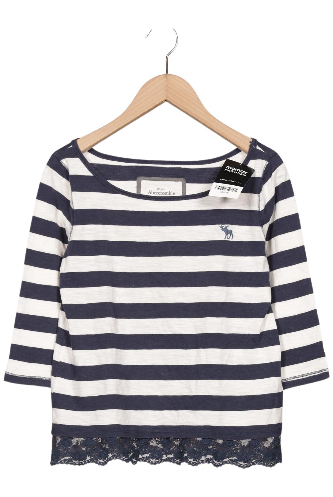 

Abercrombie & Fitch Damen Langarmshirt, mehrfarbig, Gr. 34