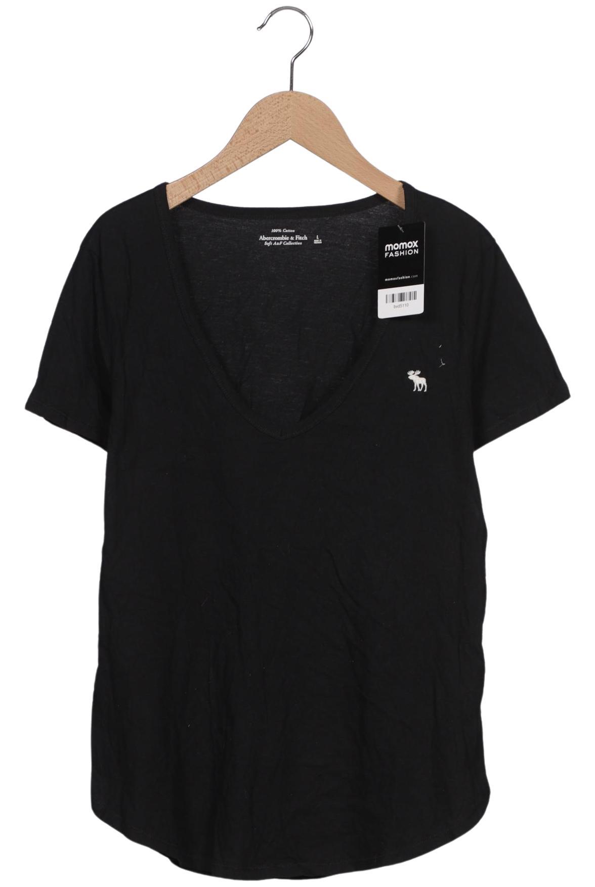 

Abercrombie & Fitch Damen T-Shirt, schwarz, Gr. 42