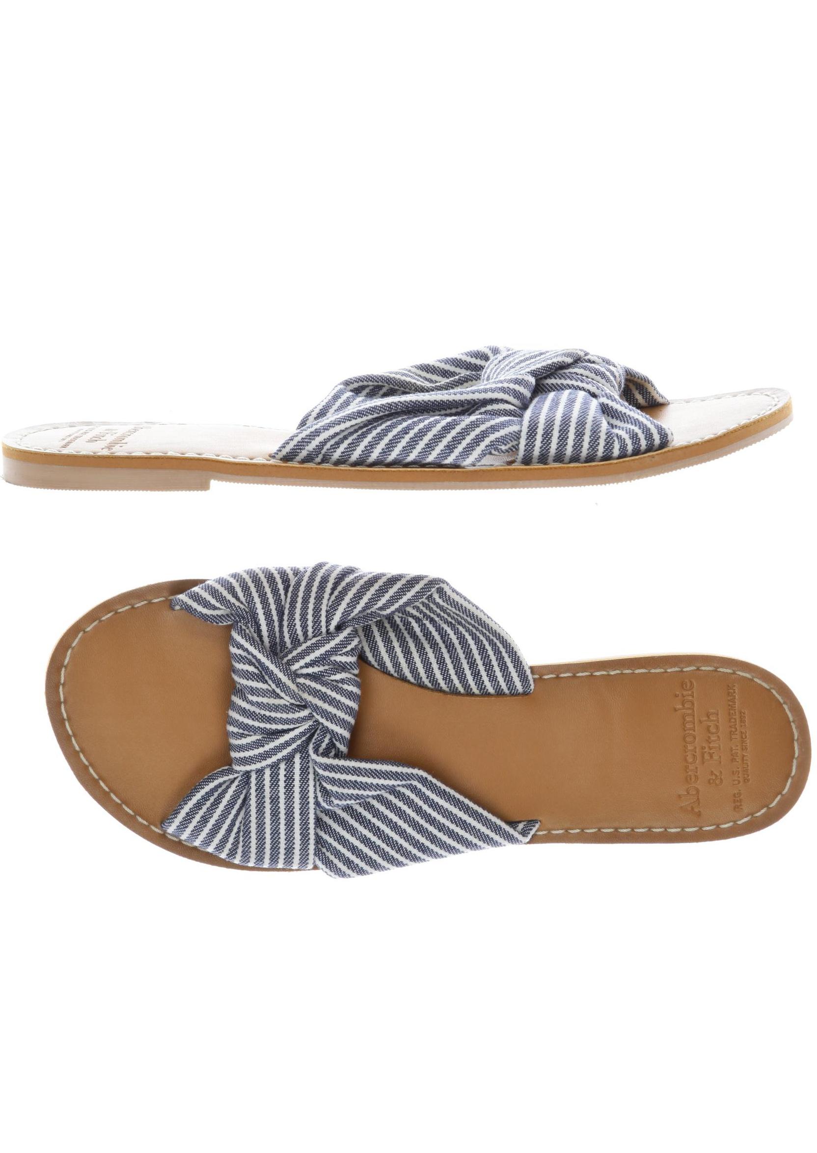 

Abercrombie & Fitch Damen Sandale, blau, Gr. 37